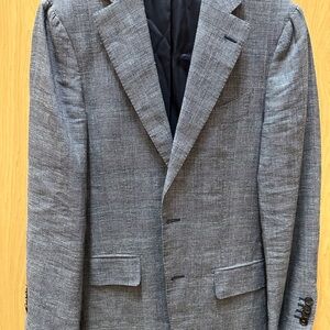 Suitsupply Gray Sport Coat with Notched Lapels